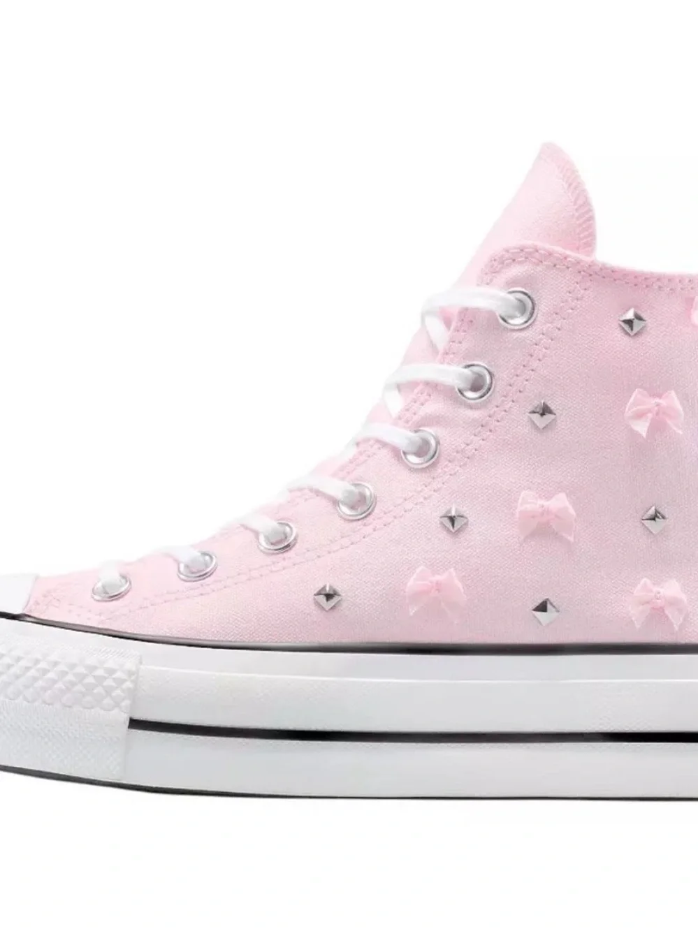 Converse Women's Chuck Taylor All-Star Lift Platform Archive Stars Shoes - Picture 6 of 11